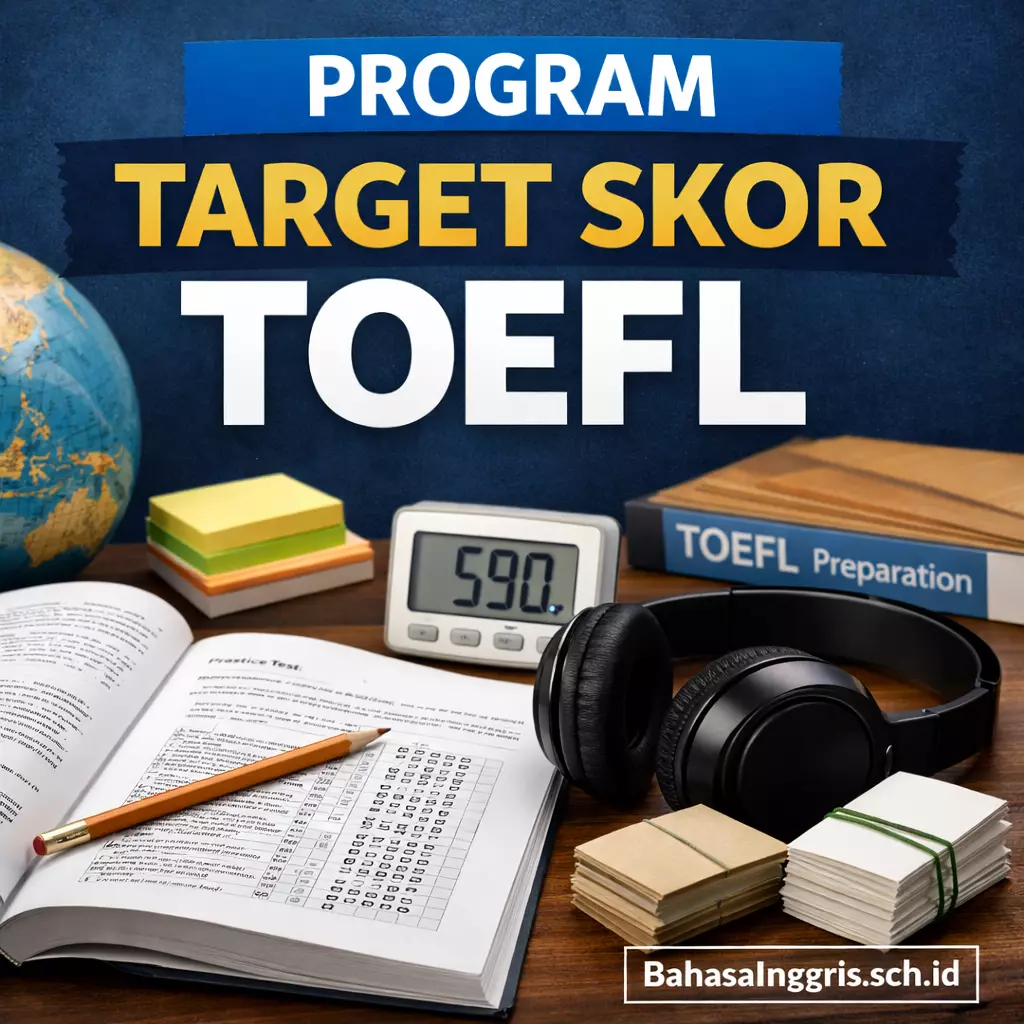 Program Target Skor TOEFL Panduan Tepat Paket Intensif Program Target Skor TOEFL Panduan Tepat Paket Intensif - Bahasa Inggris Center (BIC)