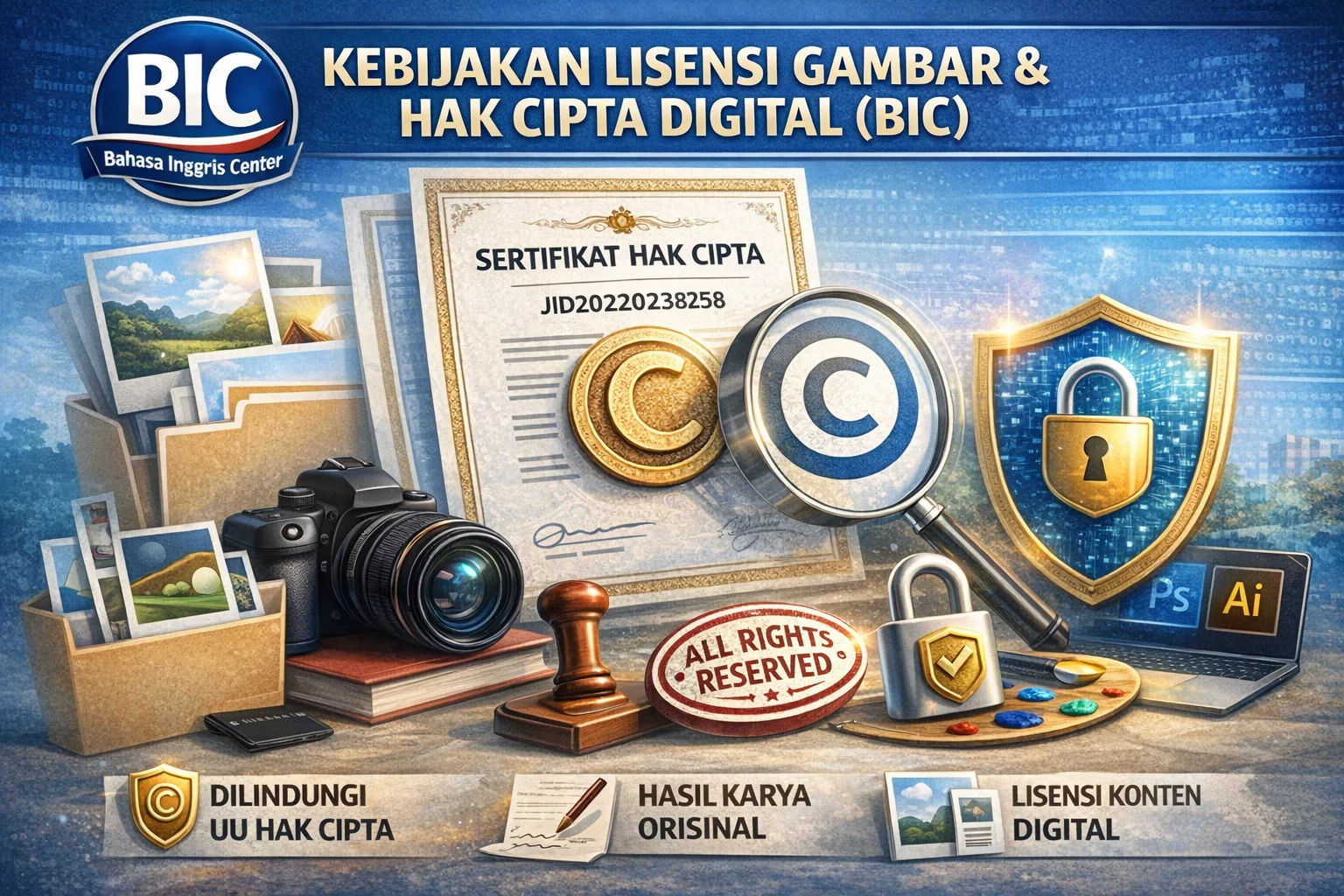Kebijakan Lisensi Dan Hak Cipta Digital