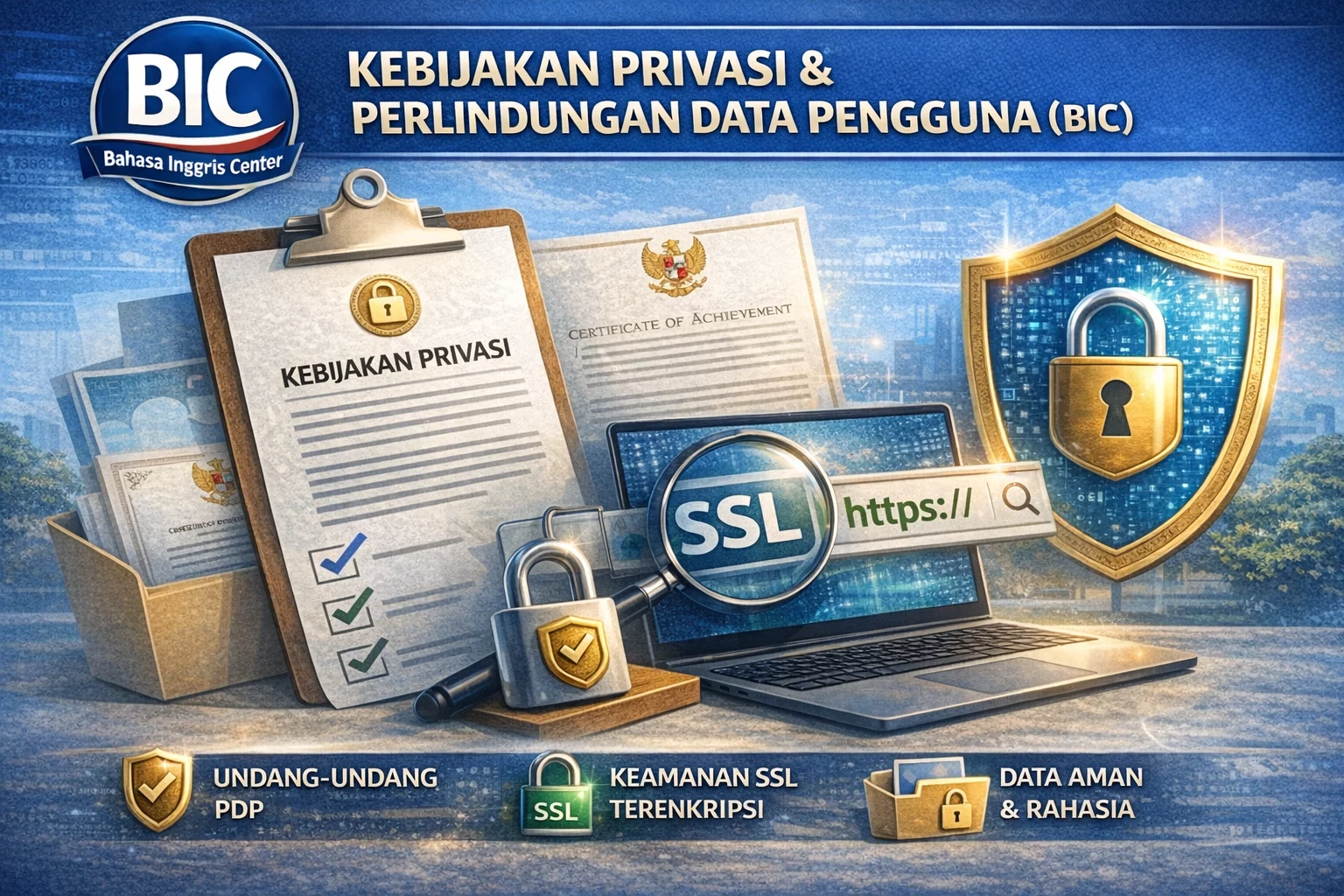 Kebijakan Privasi Dan Perlindungan Data BIC