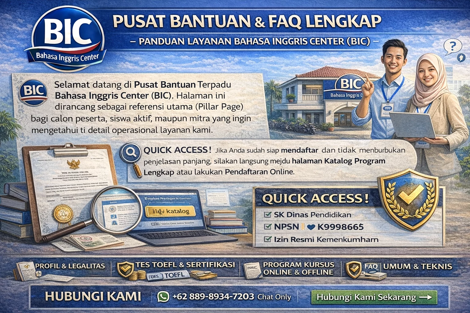 Pusat Bantuan Bahasa Inggris Center