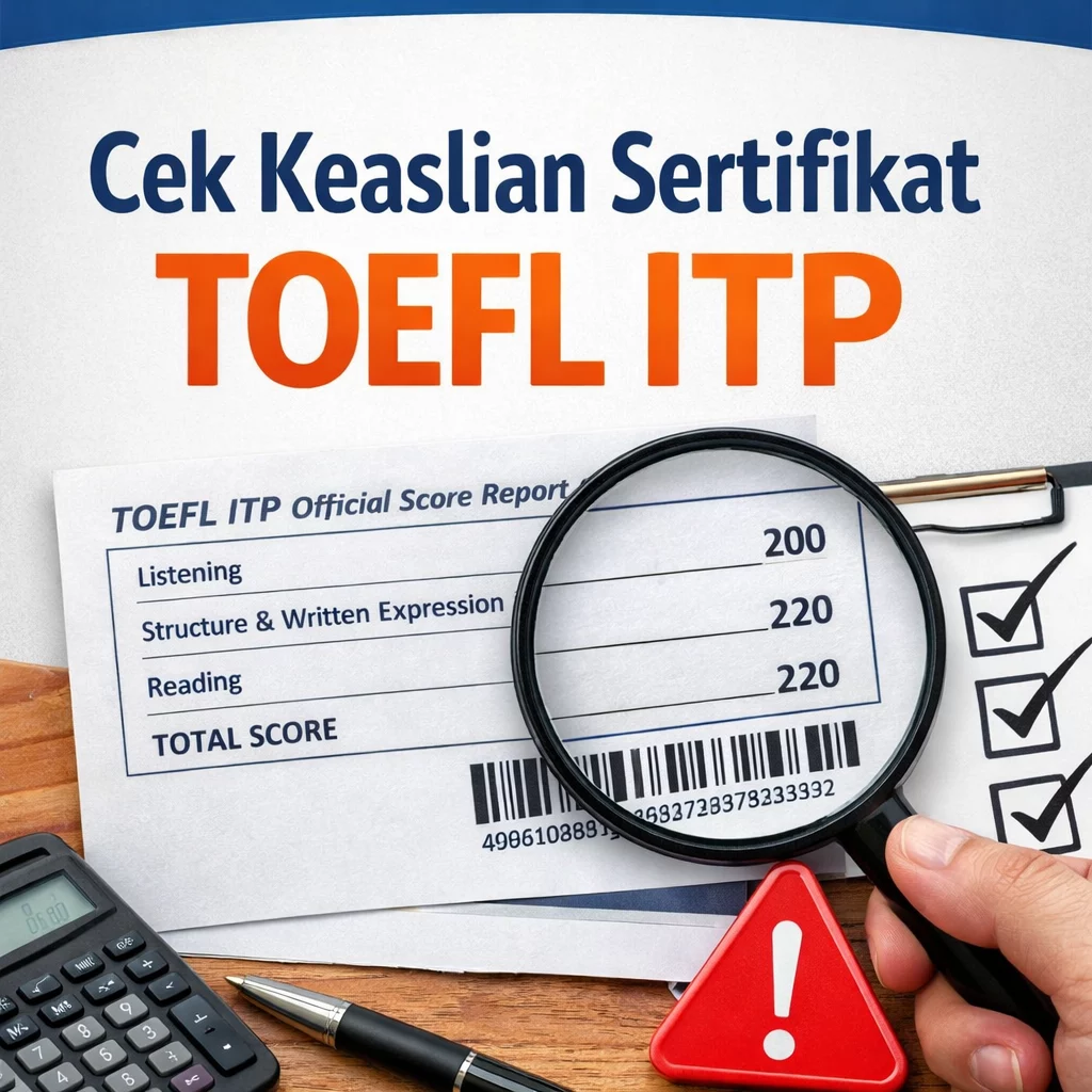 Cek Keaslian Sertifikat TOEFL ITP Anti Palsu Cek Keaslian Sertifikat TOEFL ITP Anti Palsu - Bahasa Inggris Center (BIC)