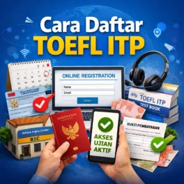 Cara Daftar TOEFL ITP Online dan Onsite - Bahasa Inggris Center (BIC)