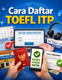 Cara Daftar TOEFL ITP Online dan Onsite - Bahasa Inggris Center (BIC)