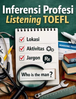 Inferensi Profesi TOEFL Listening Trik Cepat Anti Trap - Bahasa Inggris Center (BIC)