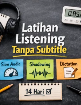 Latihan Listening Tanpa Subtitle: Metode Anti Buang Waktu - Bahasa Inggris Center (BIC)
