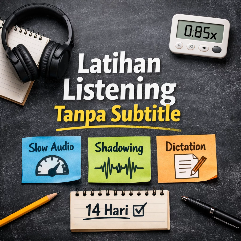 Latihan Listening Tanpa Subtitle: Metode Anti Buang Waktu Latihan Listening Tanpa Subtitle: Metode Anti Buang Waktu - Bahasa Inggris Center (BIC)