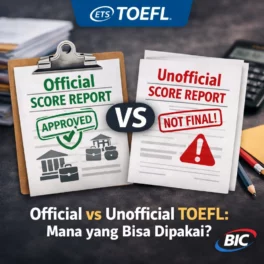 Official vs Unofficial TOEFL: Bedanya Apa? - Bahasa Inggris Center (BIC)