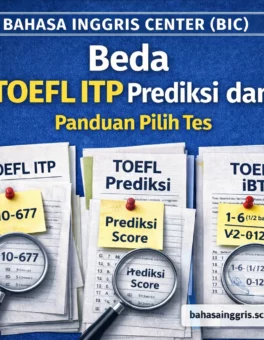 Beda TOEFL ITP, Prediksi dan iBT Panduan Pilih Tes - Bahasa Inggris Center (BIC)