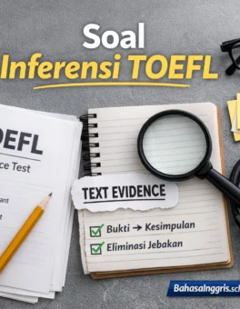 Soal Inferensi TOEFL Anti Salah Pakai Bukti Teks - Bahasa Inggris Center (BIC)