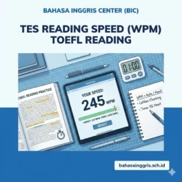 Tes Kecepatan Membaca (WPM) Bahasa Inggris Online - Bahasa Inggris Center (BIC)