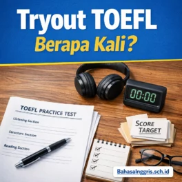 Tryout TOEFL Berapa Kali Rekomendasi Aman dan Realistis - Bahasa Inggris Center (BIC)