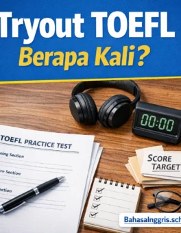 Tryout TOEFL Berapa Kali Rekomendasi Aman dan Realistis - Bahasa Inggris Center (BIC)