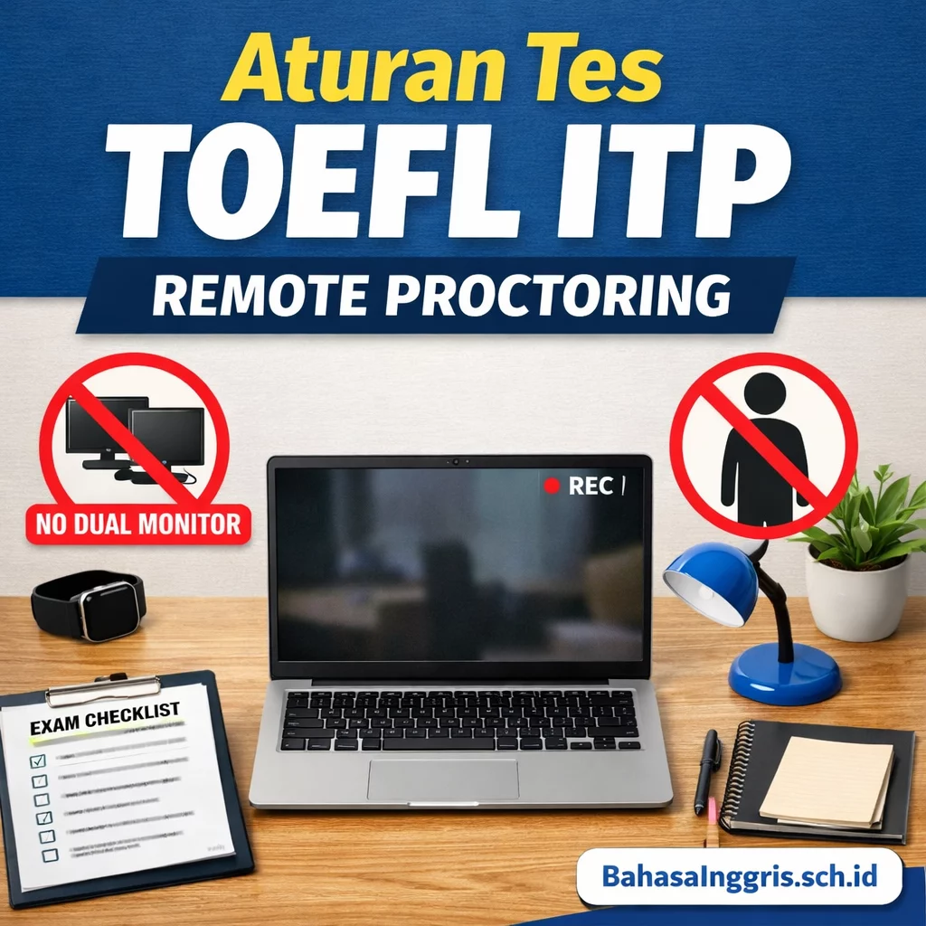 Aturan Tes TOEFL ITP Remote Proctoring Anti Diskualifikasi Aturan Tes TOEFL ITP Remote Proctoring Anti Diskualifikasi - Bahasa Inggris Center (BIC)
