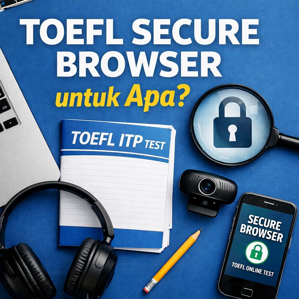 TOEFL Secure Browser untuk Apa? Fungsi dan Cara Kerjanya TOEFL Secure Browser untuk Apa? Fungsi dan Cara Kerjanya - Bahasa Inggris Center (BIC)
