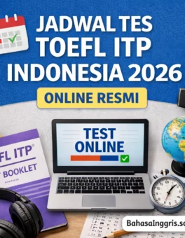 Jadwal Tes TOEFL ITP Indonesia 2026 Online Resmi - Bahasa Inggris Center (BIC)