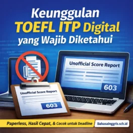 Keunggulan TOEFL ITP Digital yang Wajib Diketahui - Bahasa Inggris Center (BIC)