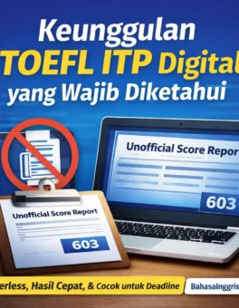 Keunggulan TOEFL ITP Digital yang Wajib Diketahui - Bahasa Inggris Center (BIC)