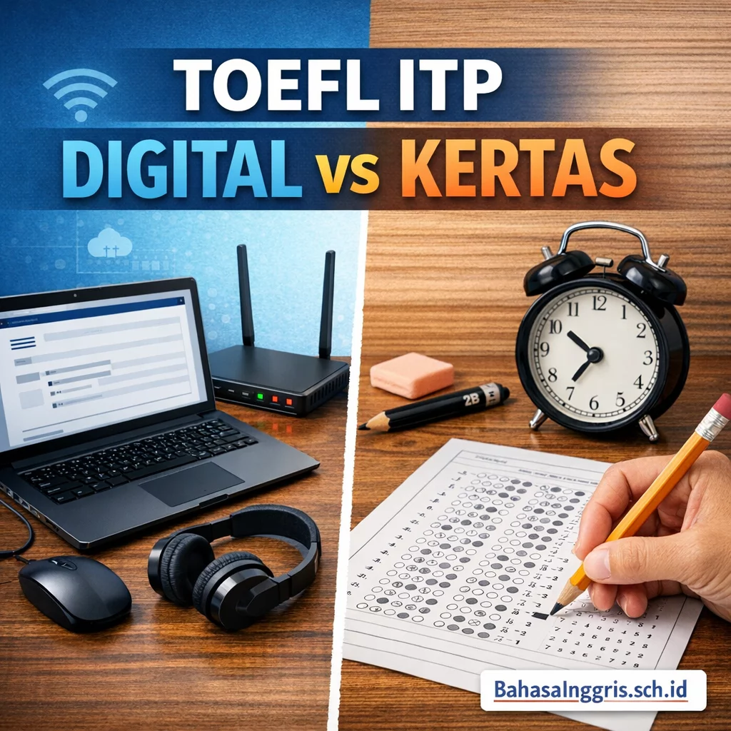TOEFL ITP Digital vs Kertas Mana Lebih Efisien TOEFL ITP Digital vs Kertas Mana Lebih Efisien - Bahasa Inggris Center (BIC)
