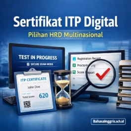 Sertifikat ITP Digital Alasan HRD Multinasional Percaya - Bahasa Inggris Center (BIC)