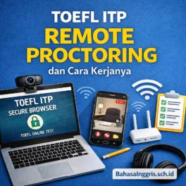 TOEFL ITP Remote Proctoring dan Cara Kerjanya - Bahasa Inggris Center (BIC)