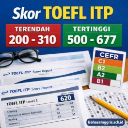 Skor TOEFL ITP Terendah dan Tertinggi Lengkap - Bahasa Inggris Center (BIC)
