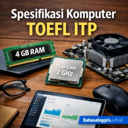 Spesifikasi Komputer TOEFL ITP yang Wajib Dipenuhi - Bahasa Inggris Center (BIC)