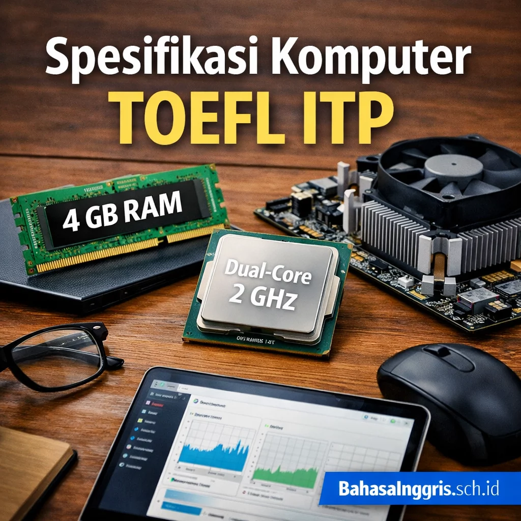 Spesifikasi Komputer TOEFL ITP yang Wajib Dipenuhi Spesifikasi Komputer TOEFL ITP yang Wajib Dipenuhi - Bahasa Inggris Center (BIC)