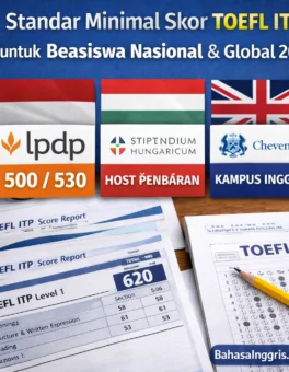 Minimal Skor TOEFL untuk Beasiswa Nasional & Global 2026 - Bahasa Inggris Center (BIC)