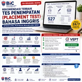 Rekomendasi Placement Test Bahasa Inggris Online - Bahasa Inggris Center (BIC)