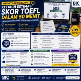 Prediksi Skor TOEFL Cepat dan Terpercaya - Bahasa Inggris Center (BIC)