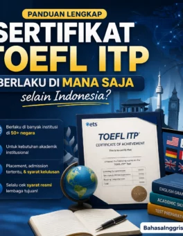 Sertifikat TOEFL ITP Berlaku di Mana Saja - Bahasa Inggris Center (BIC)