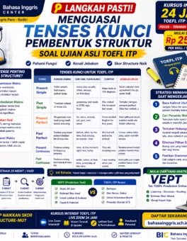 Tenses Penting untuk TOEFL yang Wajib Dikuasai - Bahasa Inggris Center (BIC)
