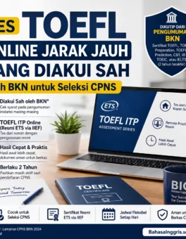 Tes TOEFL Online Diakui BKN untuk Seleksi CPNS - Bahasa Inggris Center (BIC)