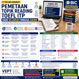 Daftar Topik Reading TOEFL ITP dan Cara Menaklukkannya - Bahasa Inggris Center (BIC)