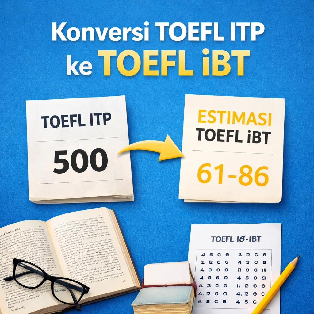 Table Aplikasi Konversi TOEFL ITP ke TOEFL iBT Table Aplikasi Konversi TOEFL ITP ke TOEFL iBT - Bahasa Inggris Center (BIC)