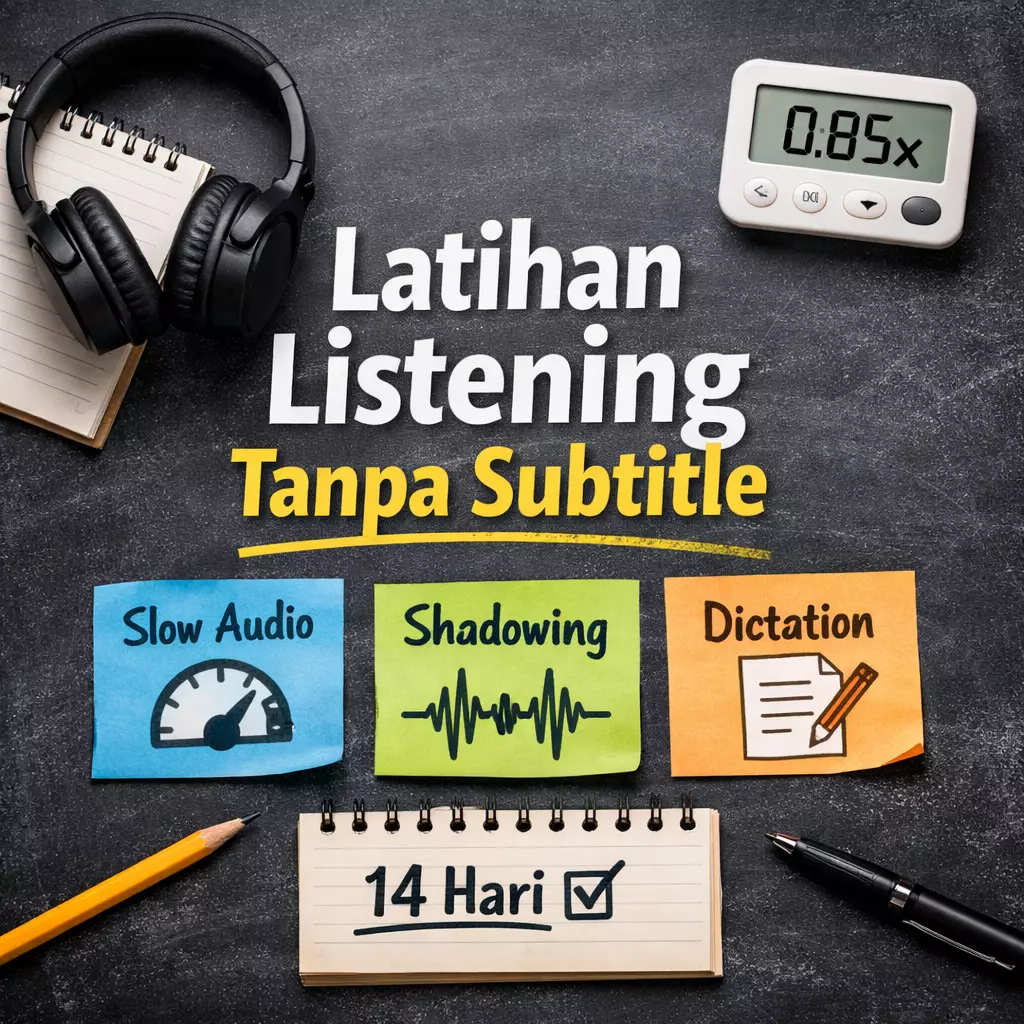 Latihan Listening Tanpa Subtitle: Metode Anti Buang Waktu - Bahasa Inggris Center (BIC)