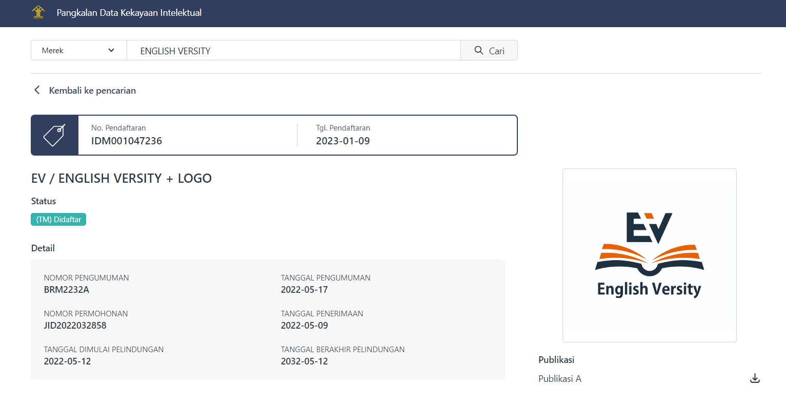 Haki English Versity