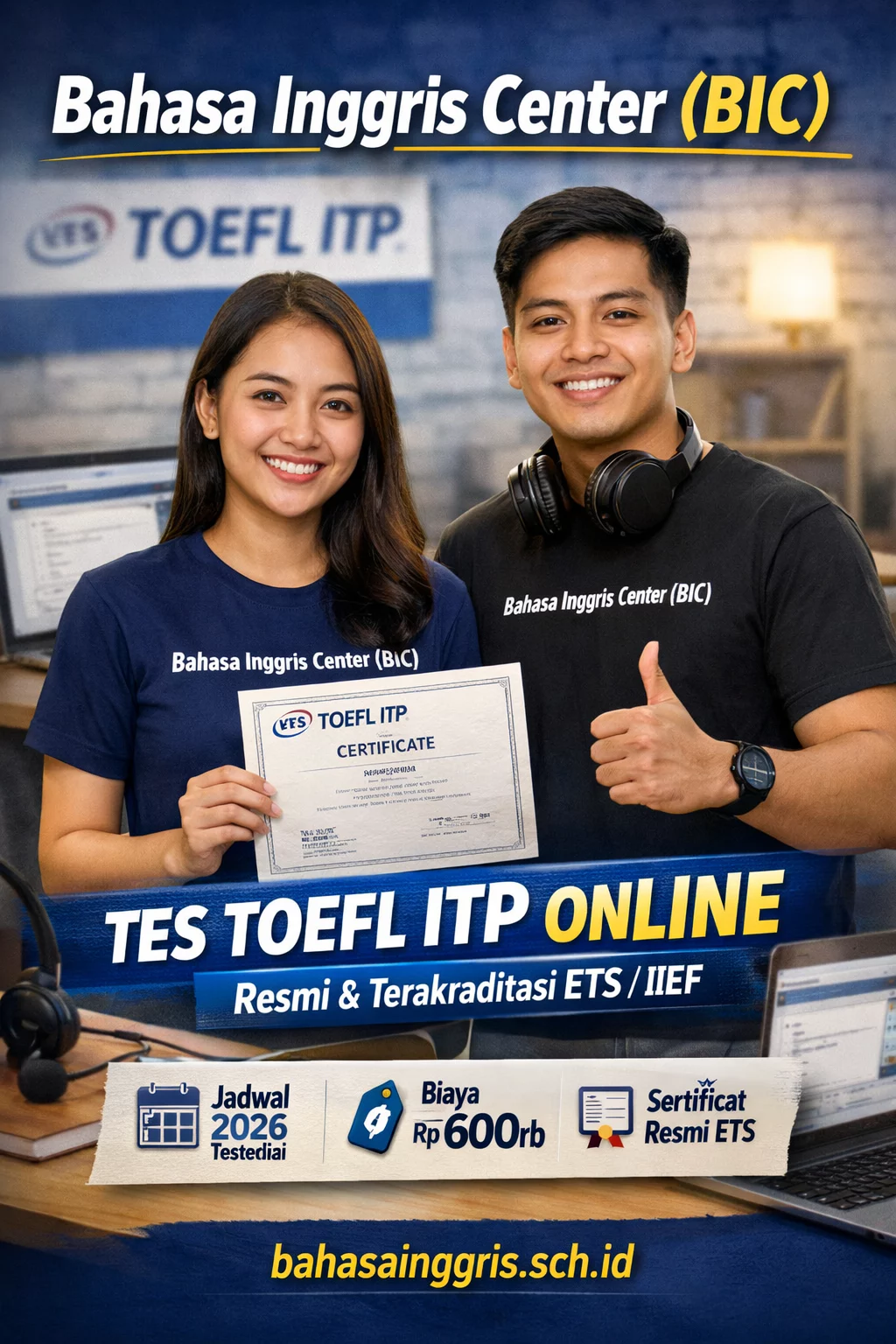 Thumbnail: Tes TOEFL ITP Online (Resmi ETS) (2026)