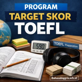Program Target Skor TOEFL Panduan Tepat Paket Intensif - Bahasa Inggris Center (BIC)