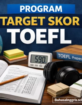 Program Target Skor TOEFL Panduan Tepat Paket Intensif - Bahasa Inggris Center (BIC)