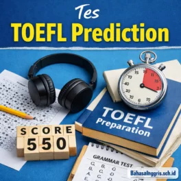 Tes TOEFL prediction - Bahasa Inggris Center (BIC)