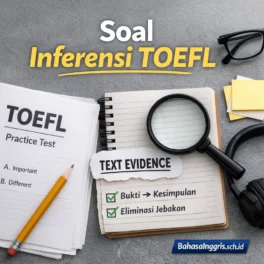 Soal Inferensi TOEFL Anti Salah Pakai Bukti Teks - Bahasa Inggris Center (BIC)