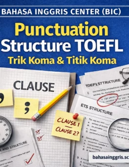 Punctuation Structure TOEFL Trik Koma & Titik Koma - Bahasa Inggris Center (BIC)