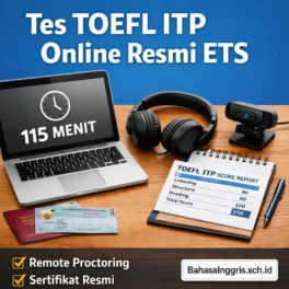 Tes TOEFL ITP Online Resmi ETS dan Cara Daftarnya - Bahasa Inggris Center (BIC)
