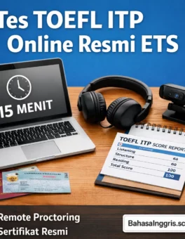 Tes TOEFL ITP Online Resmi ETS dan Cara Daftarnya - Bahasa Inggris Center (BIC)