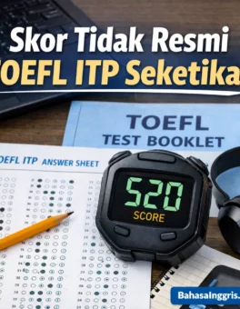 Skor dan Sertifikat Resmi TOEFL ITP Bisa Keluar Seketika - Bahasa Inggris Center (BIC)