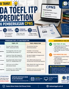Panduan Memilih TOEFL untuk Pemberkasan CPNS - Bahasa Inggris Center (BIC)