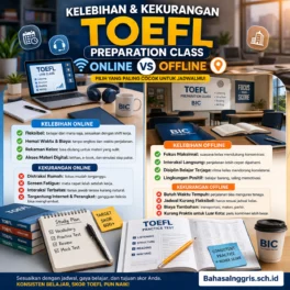 TOEFL Preparation Class Online vs Offline, Mana Lebih Cocok? - Bahasa Inggris Center (BIC)