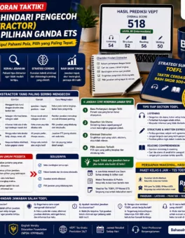Taktik Cerdas Menghindari Jawaban Salah TOEFL - Bahasa Inggris Center (BIC)