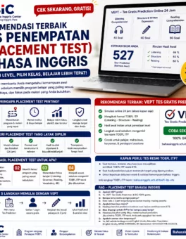 Rekomendasi Placement Test Bahasa Inggris Online - Bahasa Inggris Center (BIC)